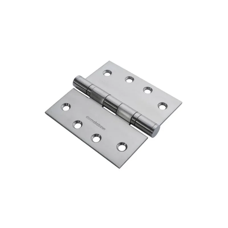 DORMA Hinge with Wooden Screws WD Size 4x3x3 mm Stainless Steel Satin Finish, 9116687