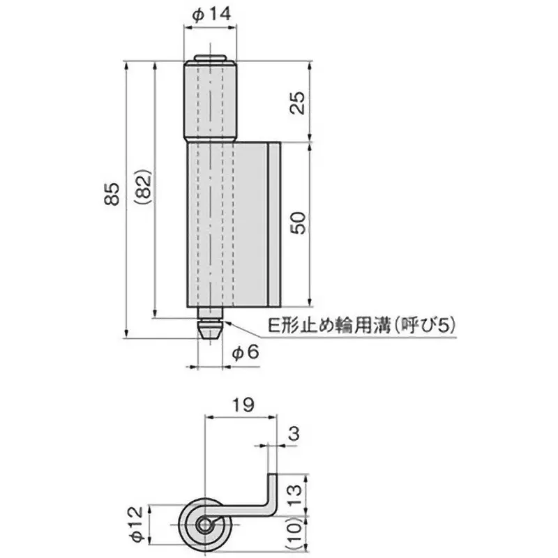 takigen-stainless-steel-l-shaped-back-hinge-2-tubes-57934486