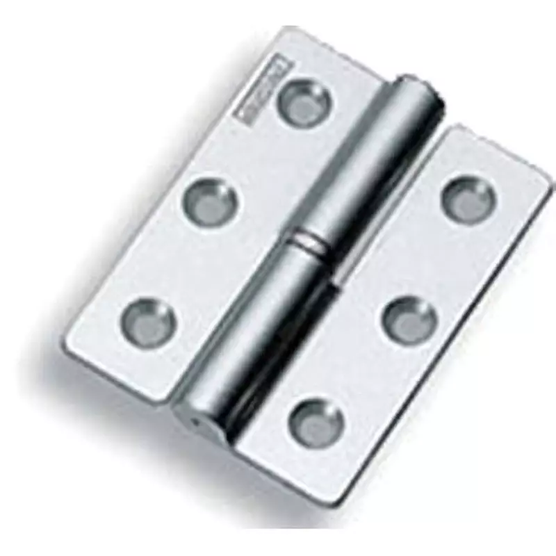 TAKIGEN Heavy Duty Hinge Aluminum Alloy with Hole L65xW50xt3 mm, B-67-3-L-picture-32