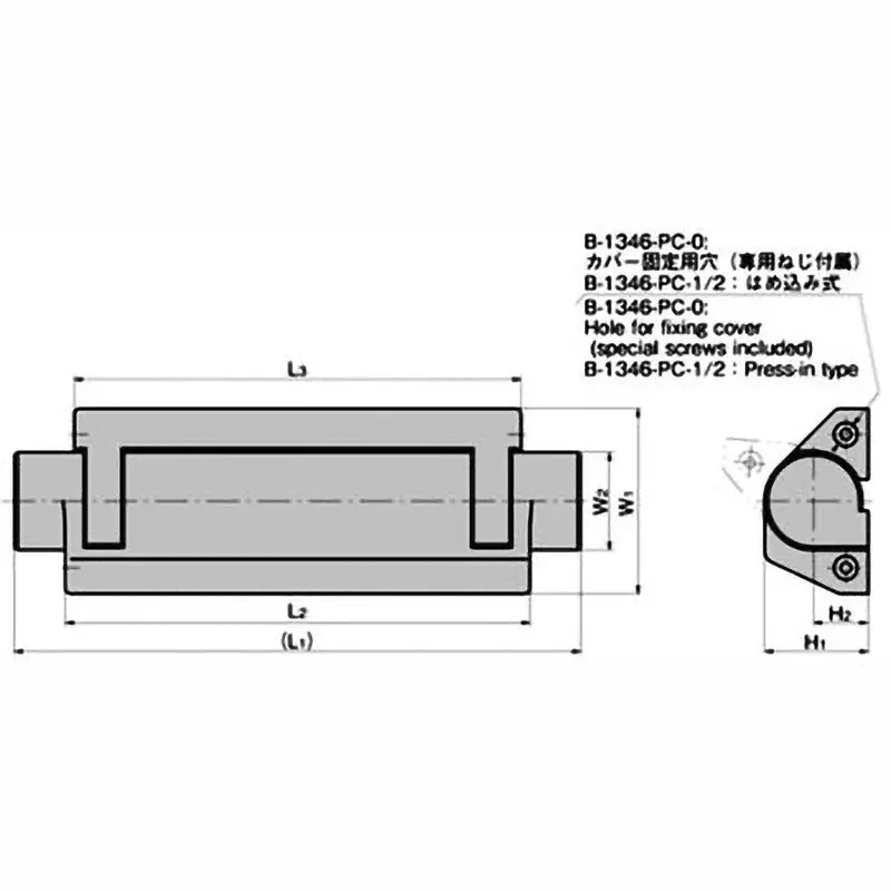 TAKIGEN Spring-equipped Torque Hinge Cover Barrel Polishing, B-1346-PC-0