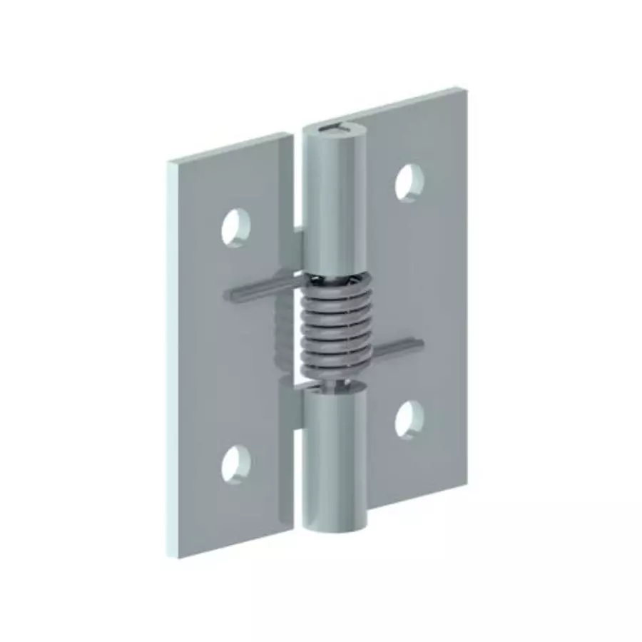 STEEL-SMITH Rolled Knuckle Spring Hinges Opening Spring 50 mm Stainless Steel-304, 5050-02