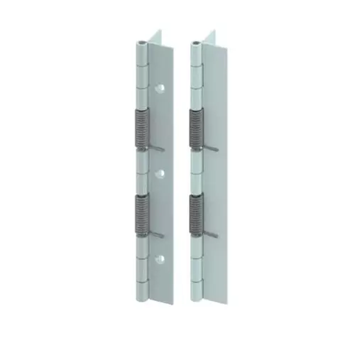 STEEL-SMITH Rolled Knuckle Spring Hinges Opening Spring 180 mm Stainless Steel-304, 18040-04