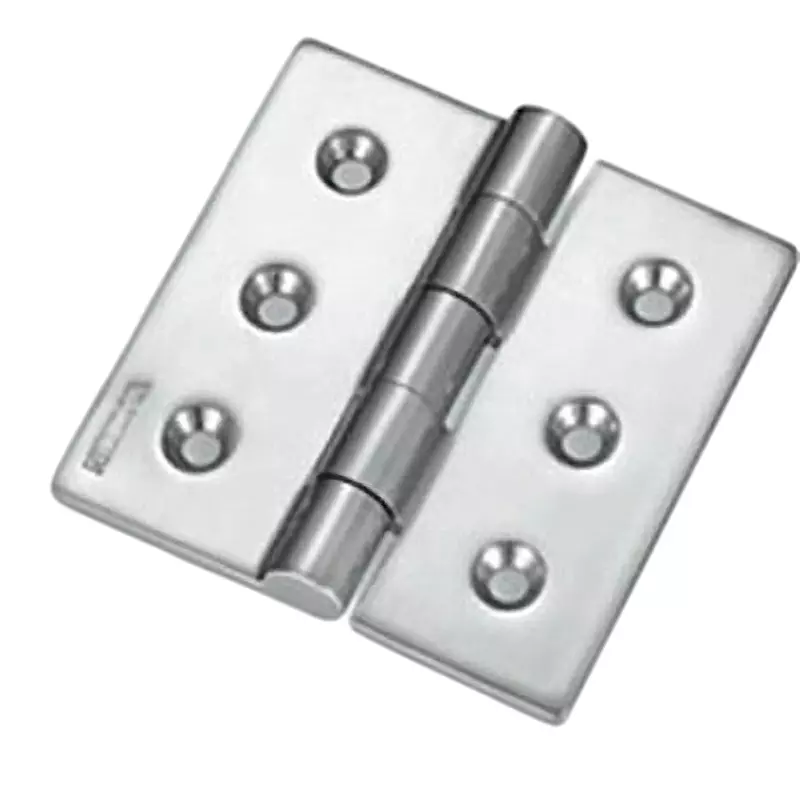 TAKIGEN Stainless Steel Heavy Duty Hinge Mirror Buffing L100xW100xt6 mm, B-1064-1