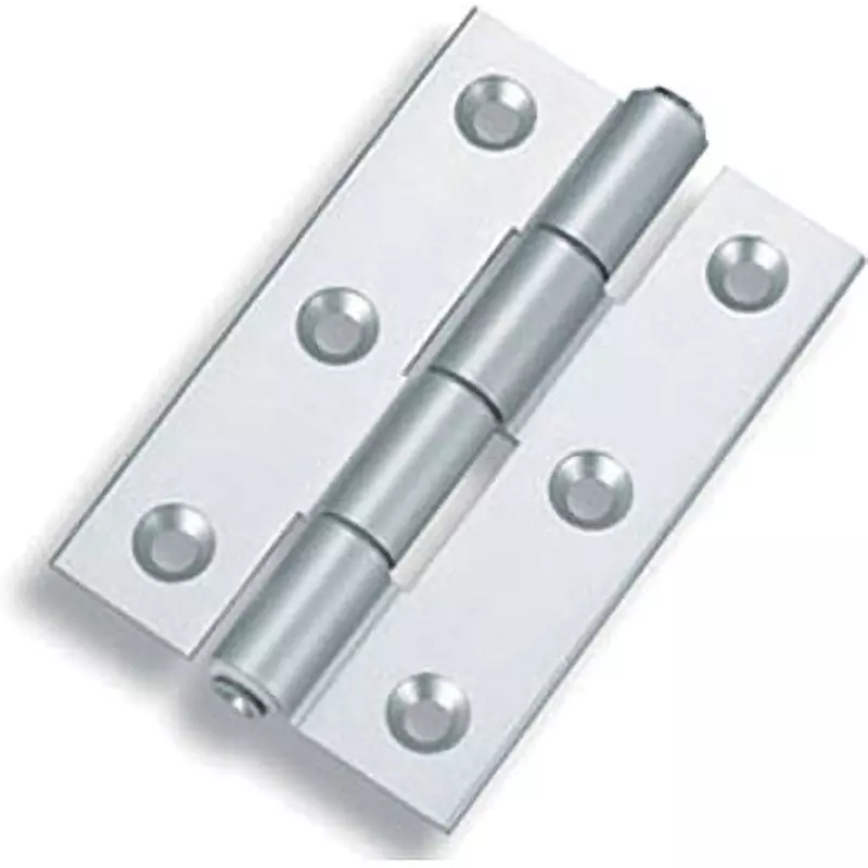 TAKIGEN Flat Hinge Alumite Treatment with Bush L90xW60xt3.5 mm, B-78-B-15