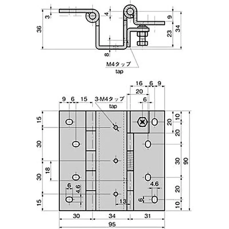 TAKIGEN Stainless Steel Two-Axis Spring Hinge Barrel Polishing 420 g, B-1247(TR-17)