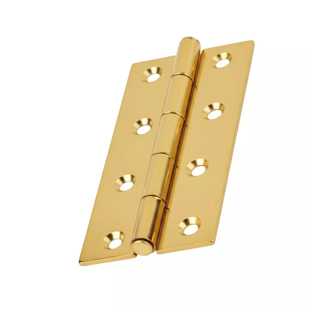 Cozi Gold Heavy Narrow Hinges Premium & Concealed 75X 25 X 25 mm Gold (Pack of 480)