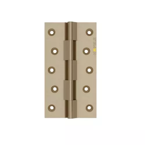 Hafele Brass Railway Hinge for Wooden Door 5 Knuckle Size 125x31x31x4.5 mm Antique Brass Finish, 926.31.662