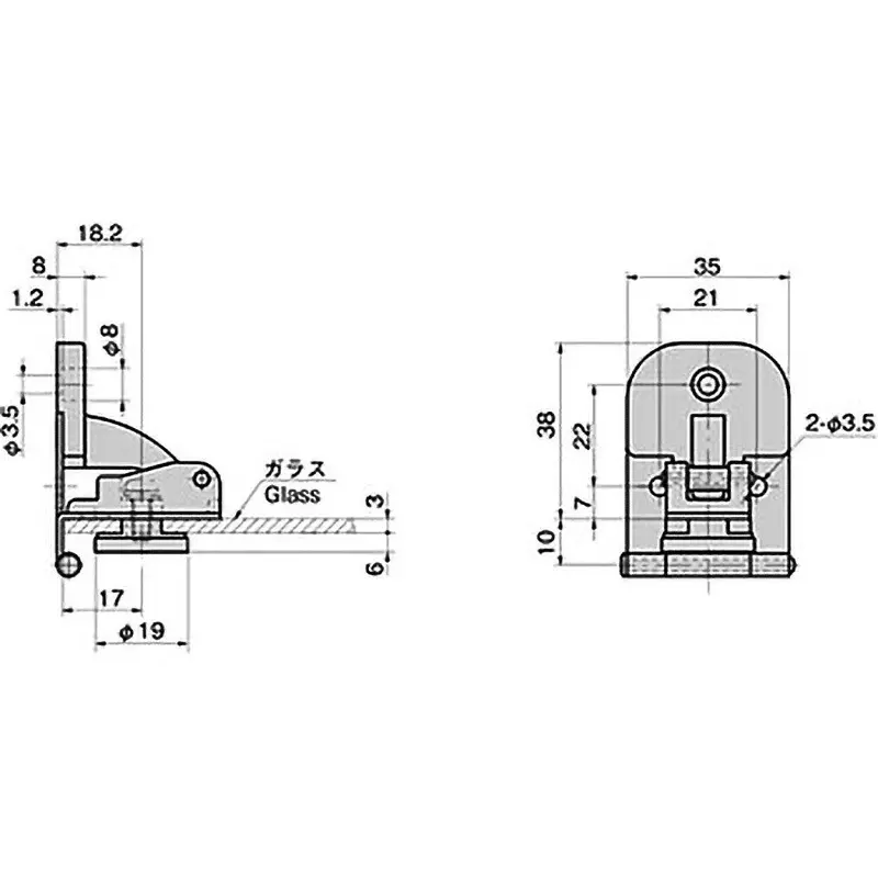 takigen-glass-hinge-with-catch-62804936