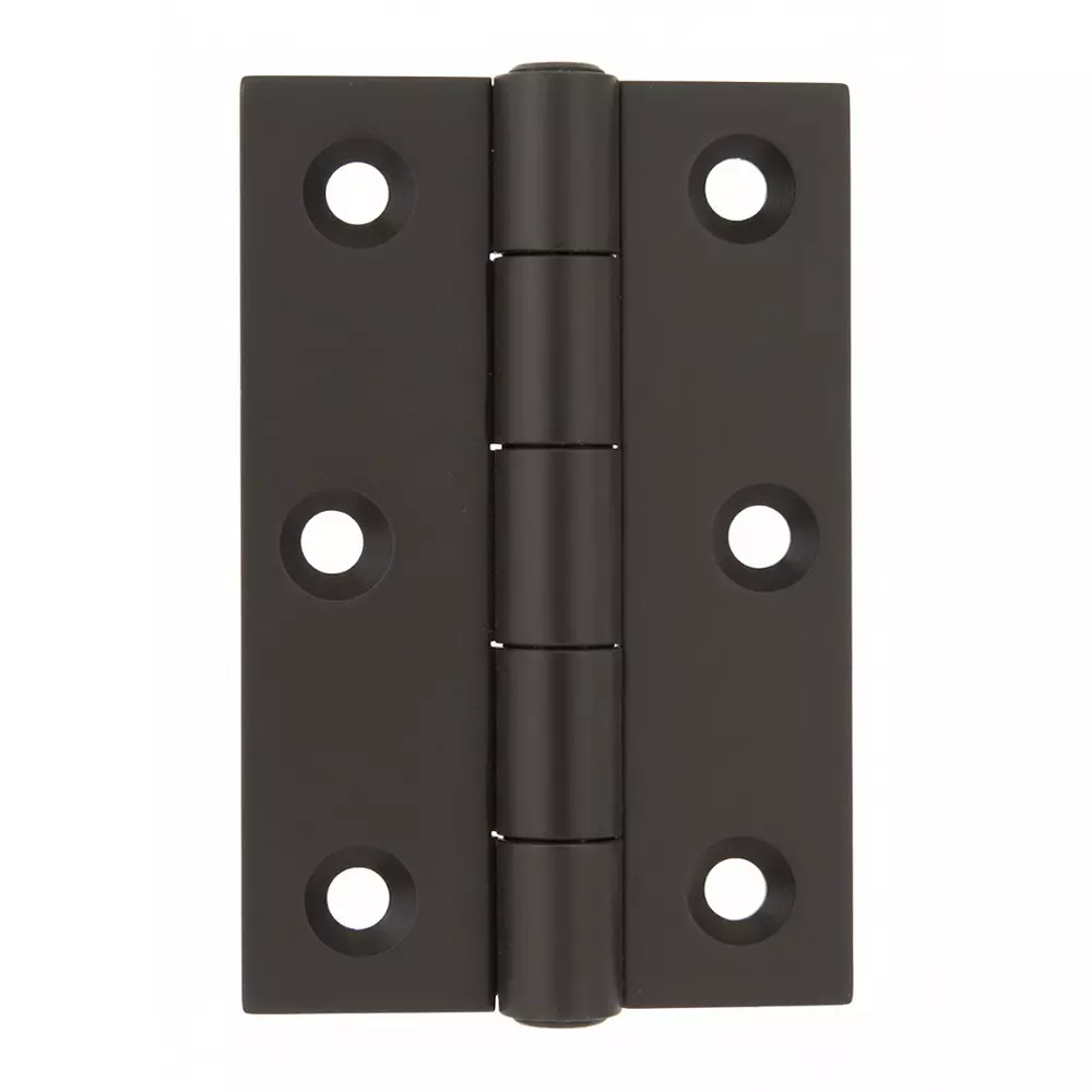 Harrison Concealed Butt Hinge Stainless Steel Black Finish 75 mm Size, 0981