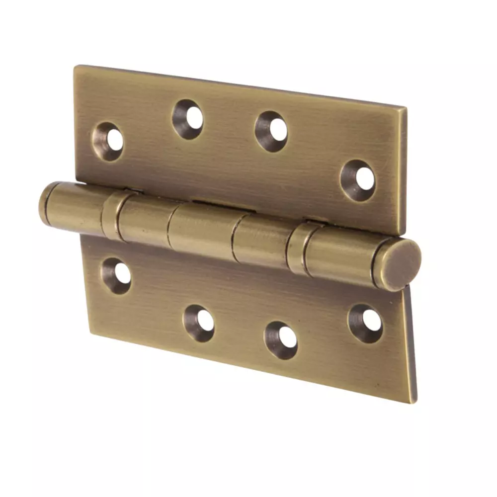Cozi Gold Double Ball Bearing Hinges Premium 127 × 76.2 mm Size & 2.5 mm Thickness Antique (Pack of 180)