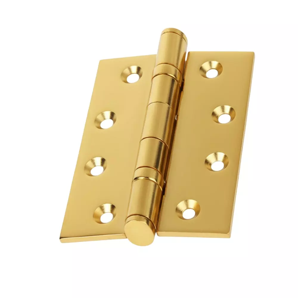 Cozi Gold Double Ball Bearing Hinges Premium 101.6 × 76.2 mm Size & 3 mm Thickness Gold (Pack of 180)