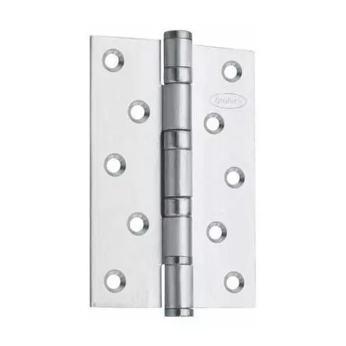 DORIO Mild Steel Superior Iron Ball Bearing Hinges 125x3 mm Chrome-Plated Finish, DC-306