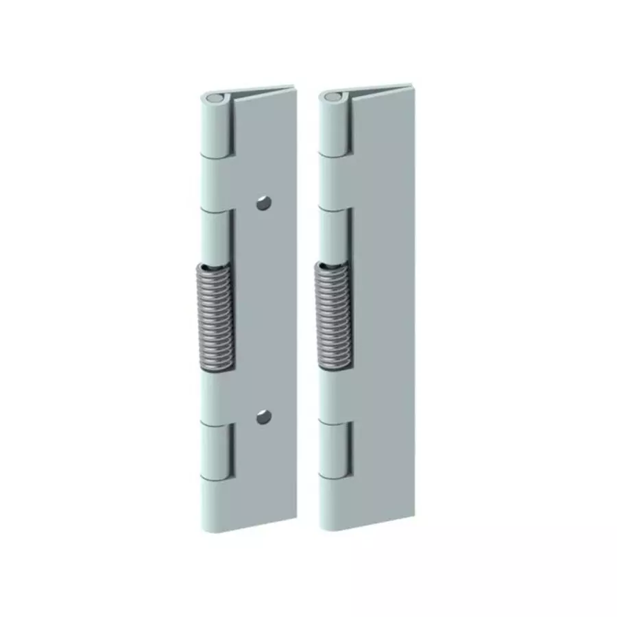 STEEL-SMITH Rolled Knuckle Spring Hinges Closing Spring 120 mm Stainless Steel-304, 12040-11