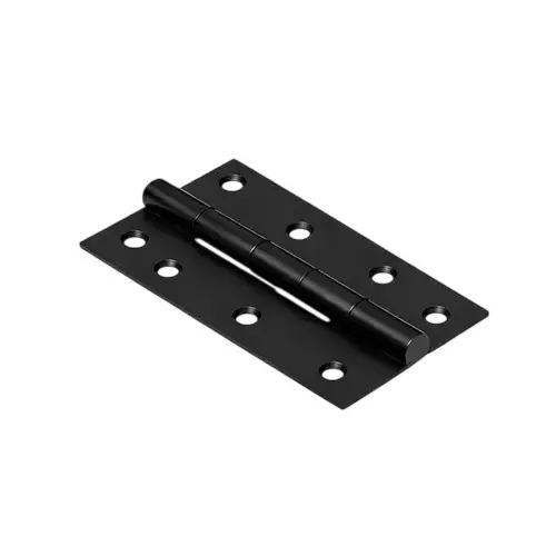 DM Locks 3 Inch (76.2 mm) Butt Hinge Stainless Steel Black Finish, H 4002