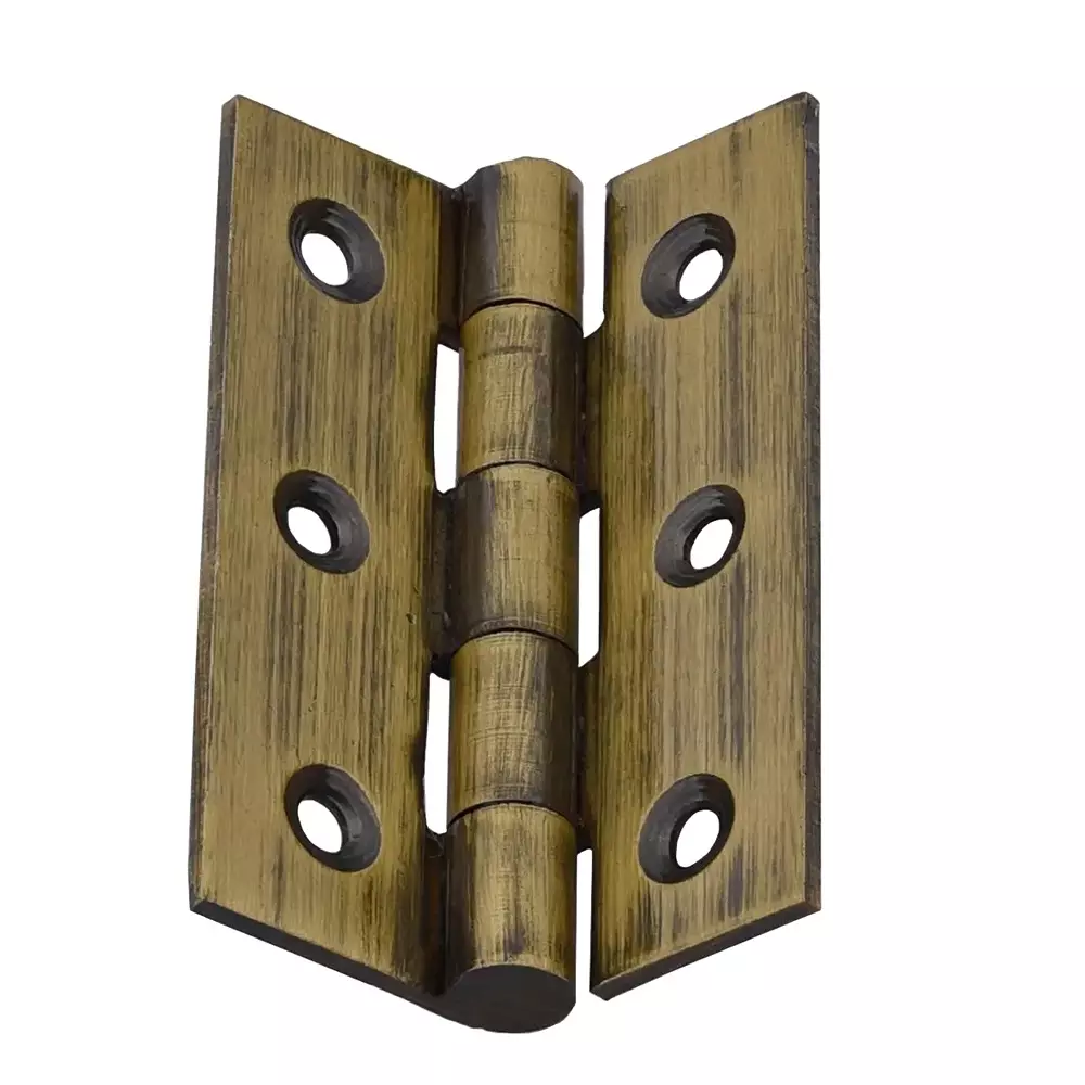 Magmus Butt Hinges Welded Soft Movement 75 mm (3 inch) Stainless Steel Antique Brass Finish, 100143.02