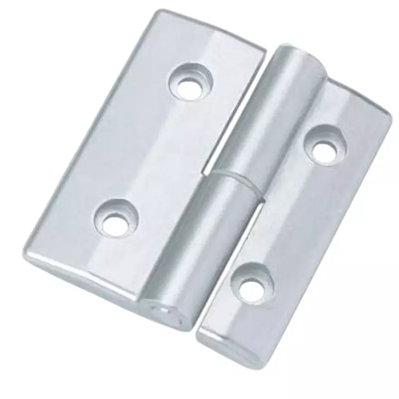 TAKIGEN Aluminum Sliding Hinge Nickel Plating with Bush, B-502-3-L