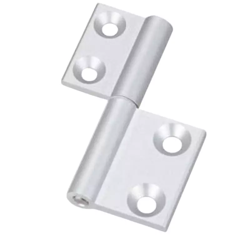 TAKIGEN Aluminum Flag Hinge Alumite Treatment with Bush, B-504S-3-R