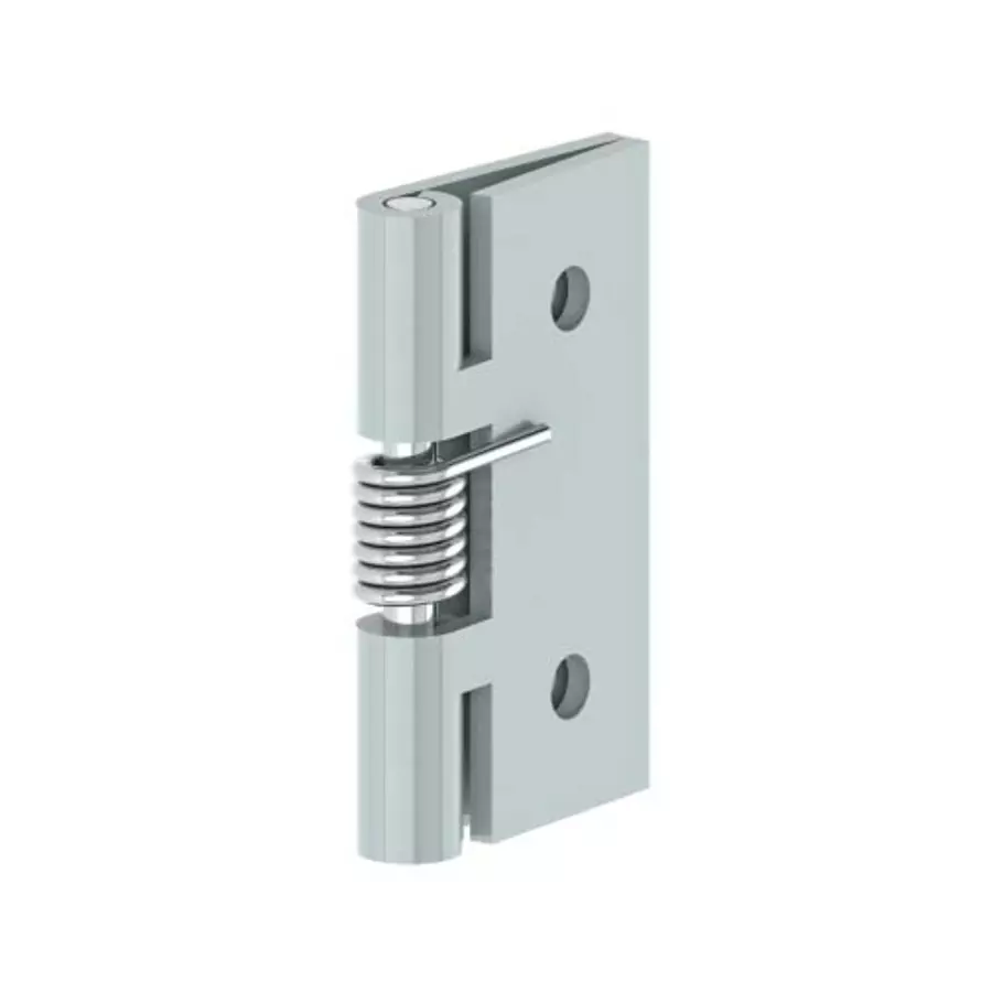 STEEL-SMITH Rolled Knuckle Spring Hinges Opening Spring 60 mm Stainless Steel-304, 5050-03