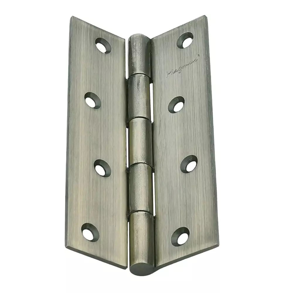 Magmus Butt Hinges Welded Soft Movement 125 mm (5 inch) Stainless Steel Antique Brass Finish, 100162.02