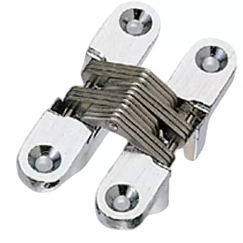 TAKIGEN Interlocking Hinge Zinc Alloy Chrome Plating, B-16-1