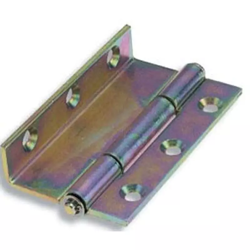 TAKIGEN Door Hinge Zinc Plating Chromate Treatment L150xW72xt4.5 mm, B-810-1