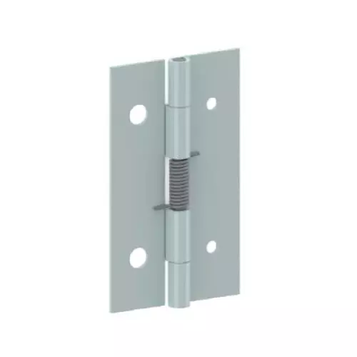 STEEL-SMITH Rolled Knuckle Spring Hinges Opening Spring 75 mm Stainless Steel-430, 6035-03