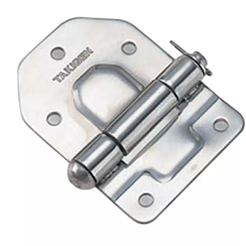 TAKIGEN Stainless Steel Swing Hinge Mirror Buffing Finish for Truck, B-1867-1S