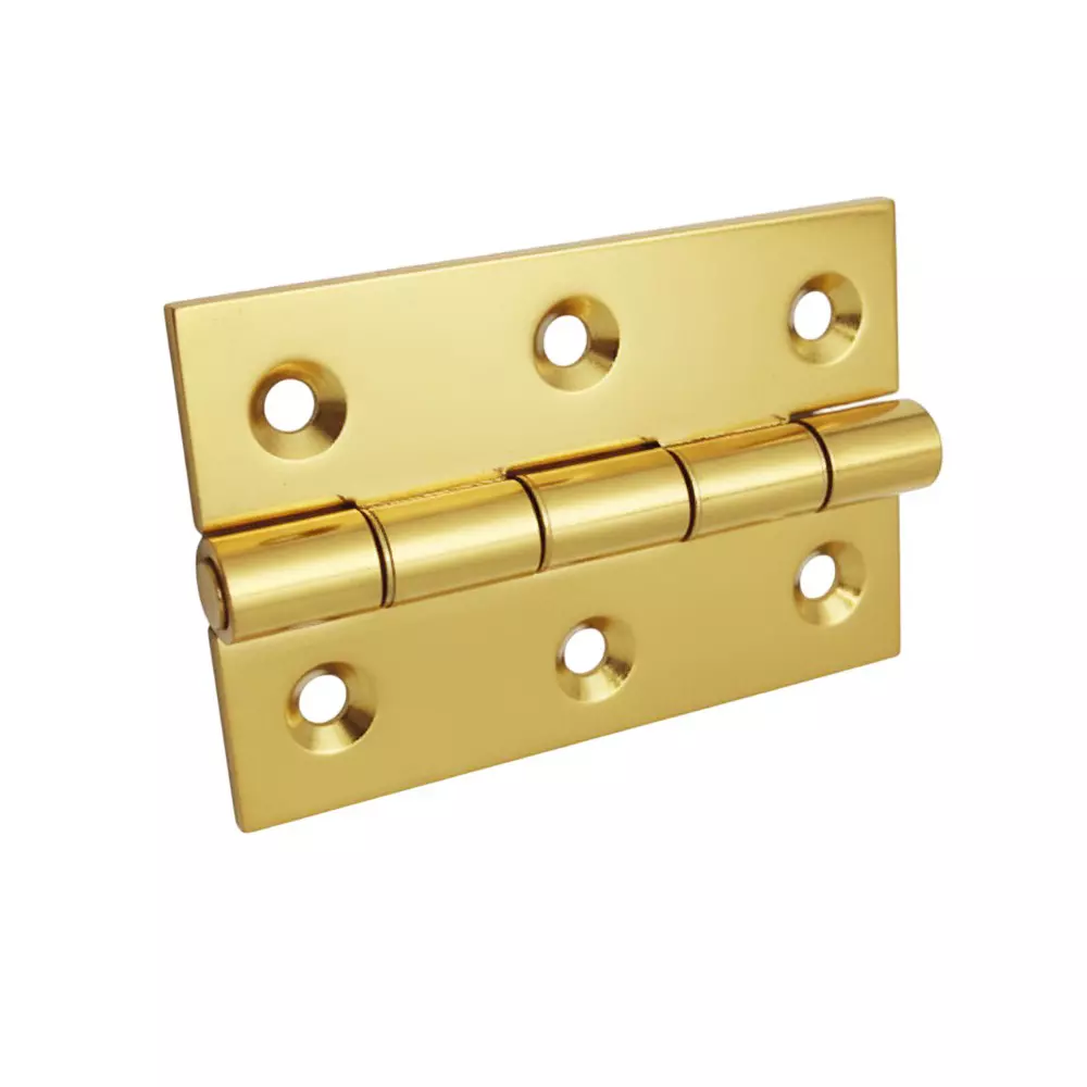 Cozi Gold Medium Butt Hinges Premium & Concealed 4 inch x 14 Gauge Gold (Pack of 240)