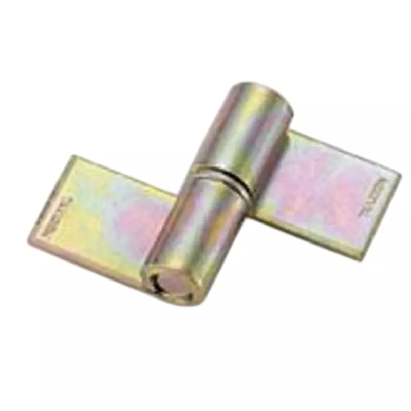 TAKIGEN Double-Sided Flag Hinge Zinc Plating Chromate Treatment for Weight, B-3-0