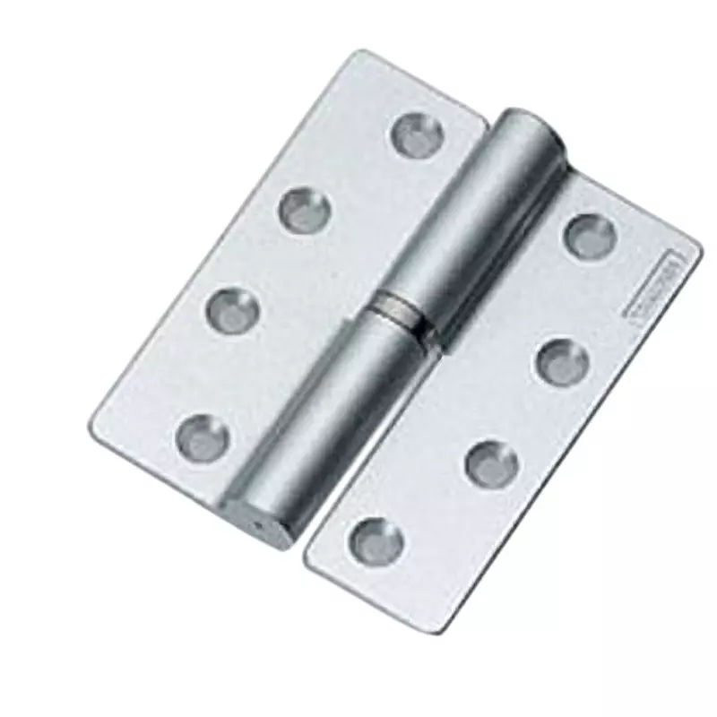 TAKIGEN Heavy Duty Insertion Hinge Aluminum Alloy Silver Satin Paint Finish, B-67-1-L