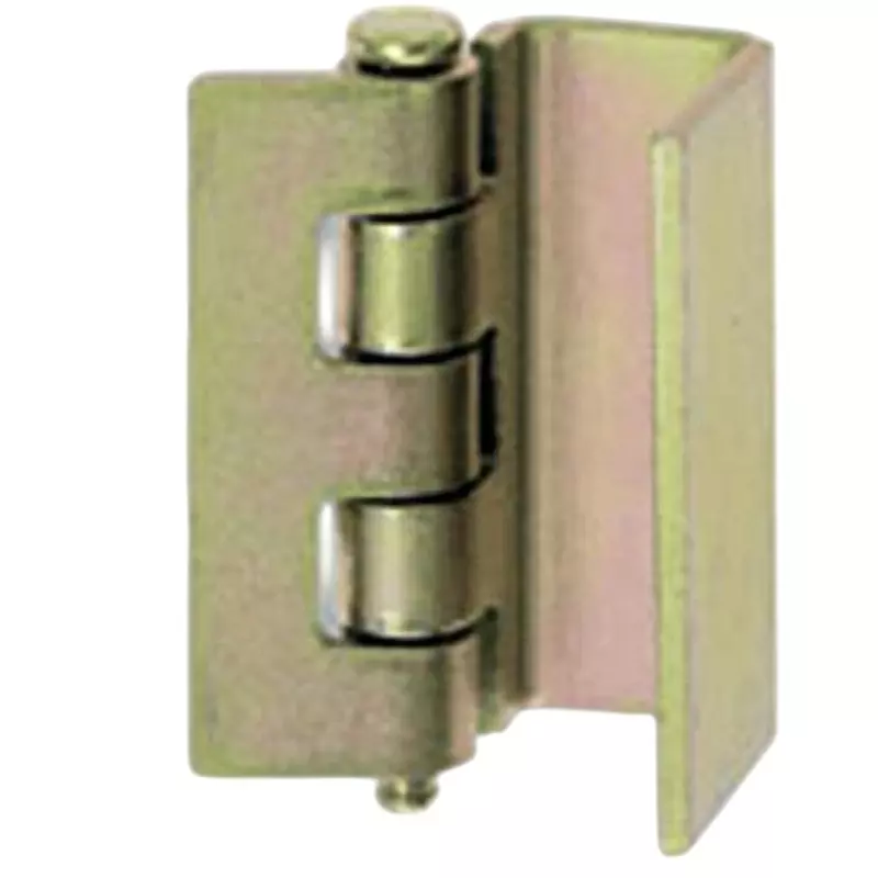 TAKIGEN L Type Reverse Hinge Type 4 Zinc Plating Chromate Treatment, B-566