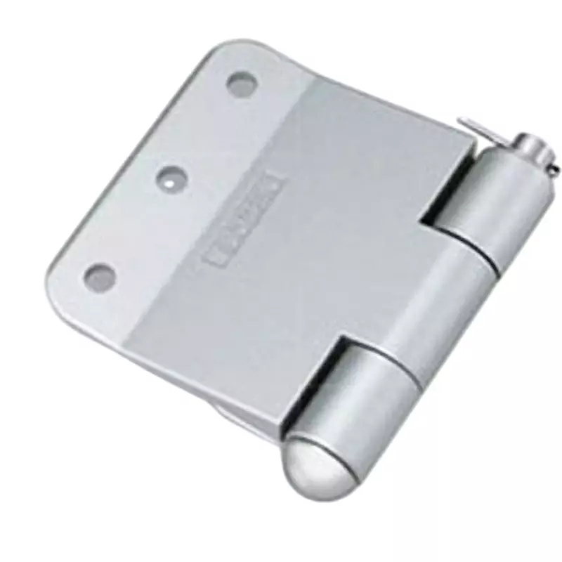 TAKIGEN Truck Hinge Aluminum Alloy Baking Painting (Silver Metallic), B-858N-4R