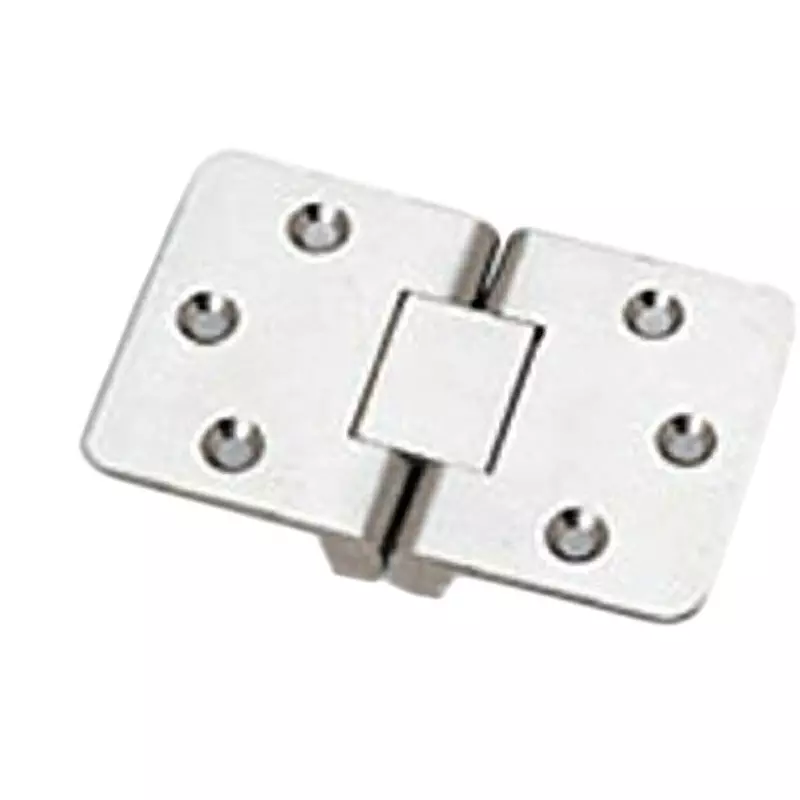 TAKIGEN Brass Bi-axial Hinge White Bronze Plating L44xW72xt2 mm, B-210-1