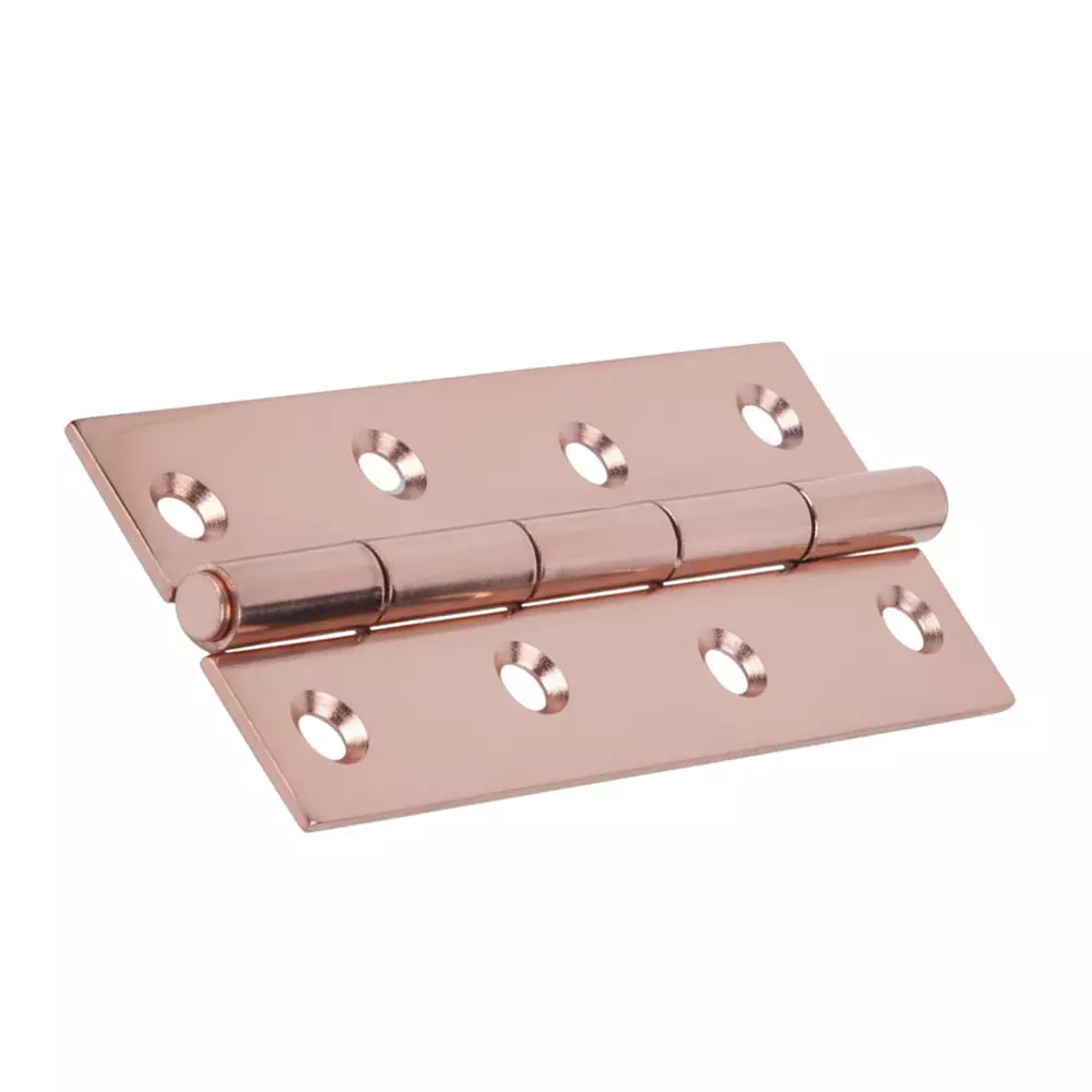 Cozi Gold Heavy Narrow Hinges Premium & Concealed 75X19X19 mm Rose Gold (Pack of 600)