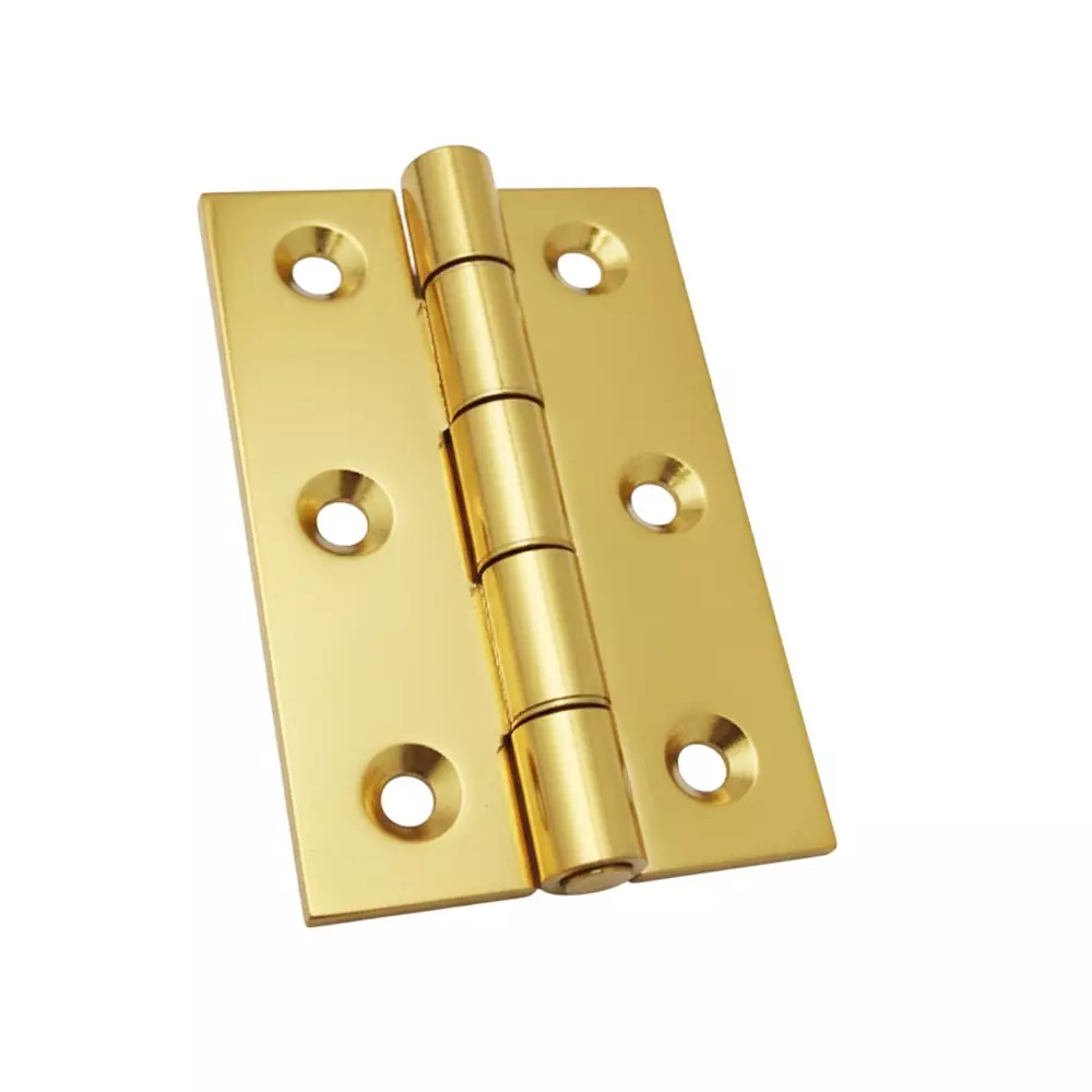 Cozi Gold Medium Butt Hinges Premium & Concealed 5 inch x 14 Gauge Gold (Pack of 240)
