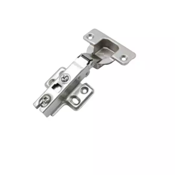 OZONE Soft Close Screw-On Concealed Hinge Full Overlay Cabinet Hinge 4-Hole Nickle Plated, OEC451-SO-A4S-SC C0 NP