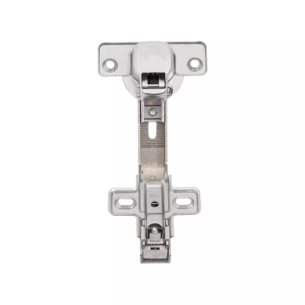 GODREJ Cabinet Hinge 95° Bi Fold 2 Hole 35 x 11.5 mm Cup Diameter Nickel Plated Finish, 6840