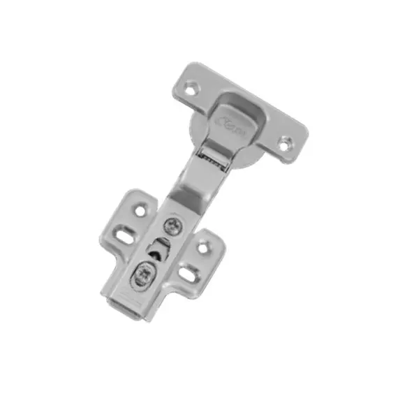 OZONE Soft Close Clip-On Hinge Inset Cabinet Hinge 4-Hole Nickle Plated, OEC451-C4S-SCN C15 NP