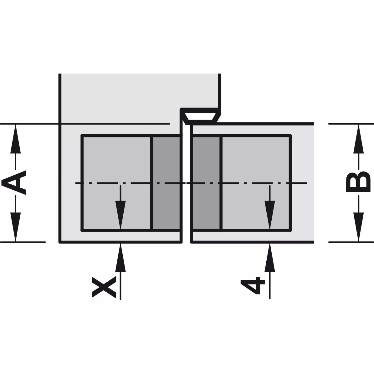hafele-3d-concealed-hinge-te540-series-180-opening-angle-din-leftright-mounting-black-matt-finish-suitable-for-flush-doors-up-to-120-kg-92417237