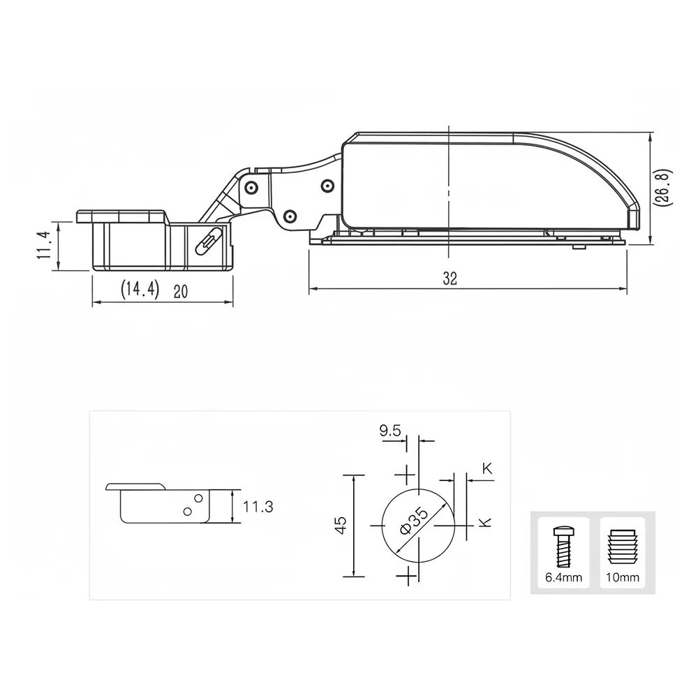 ebco-e-soft-linear-hinge-3d-max-inset-with-linear-mounting-plate-gun-metal-finish-door-thickness-18-27-mm-esl3-3dm-gm-set-of-2
