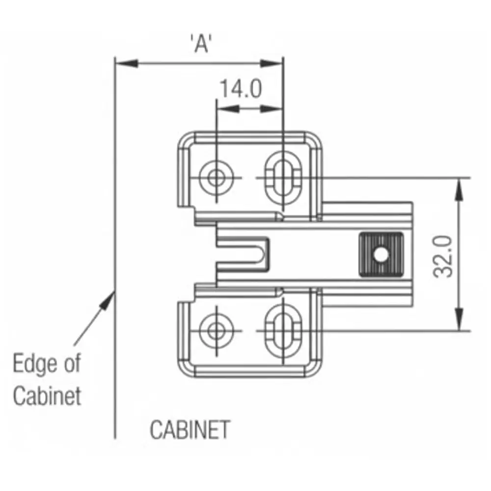 ebco-hinge-slow-motion-half-overlay-with-4-hole-mounting-plate-stainless-steel-304-body-size-35-mm-hsm2-m1-ss-set-of-2