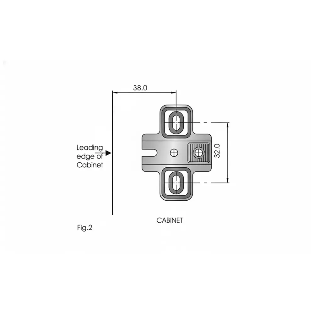 ebco-45-cross-corner-hinge-euro-type-nickel-plated-finish-size-35-mm-eh45-set-of-2