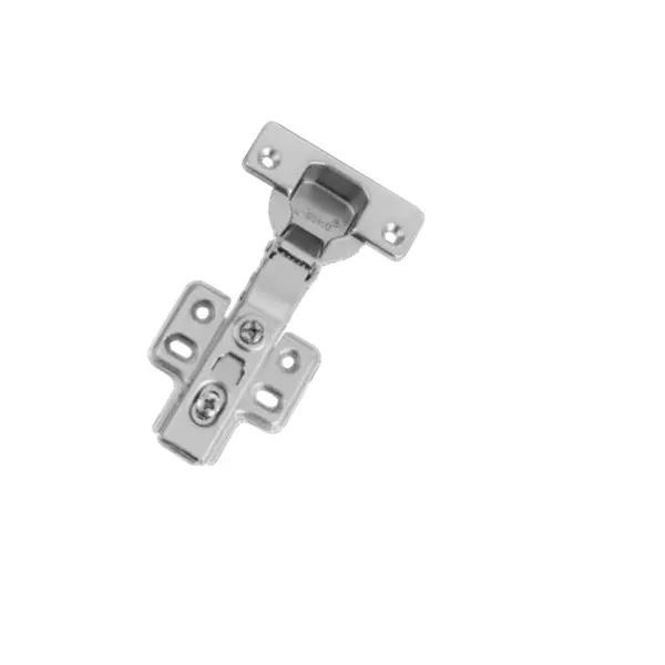 OZONE Soft Close Clip-On Hinge Full Overlay Cabinet Hinge 4-Hole Nickle Plated, OEC451-A4S-SCN C0 NP