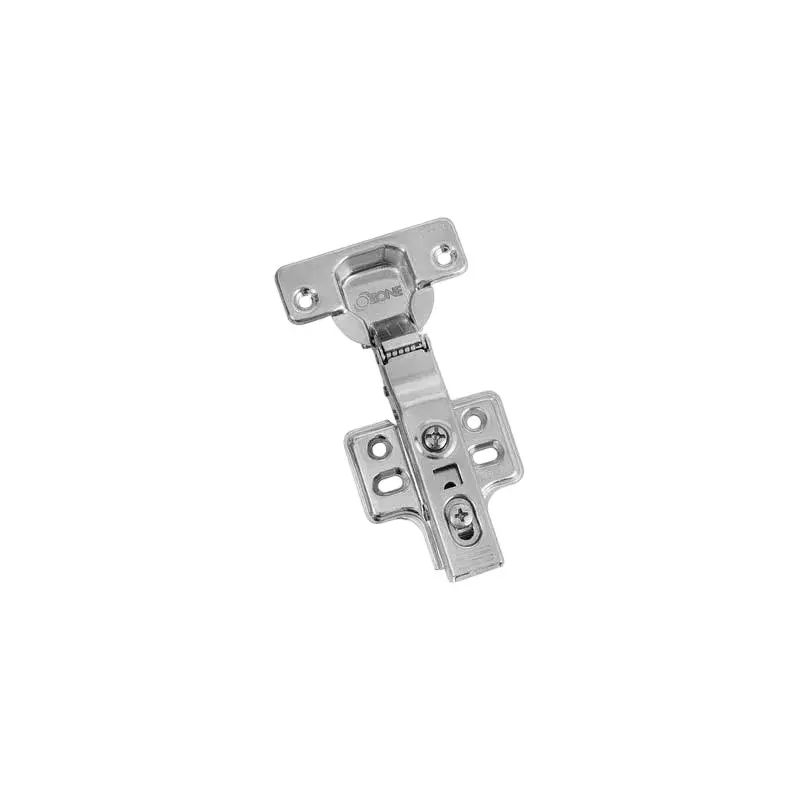 OZONE Soft Close Clip-On Concealed Hinge Full Overlay Cabinet Hinge 4-Hole Satin Stainless Steel, OEC451-304S-A4S-SC STD SSS