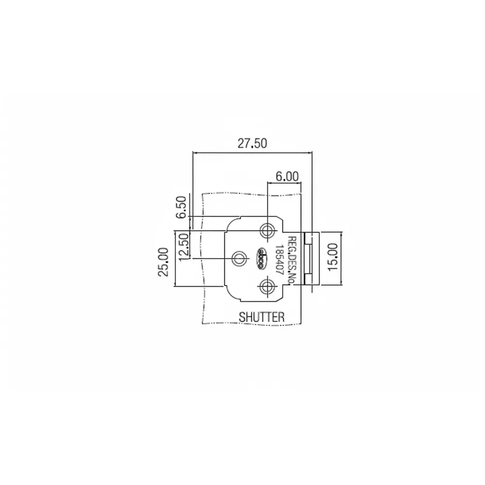 ebco-spring-loaded-hinge-black-finish-metal-body-hl1pc-set-of-2
