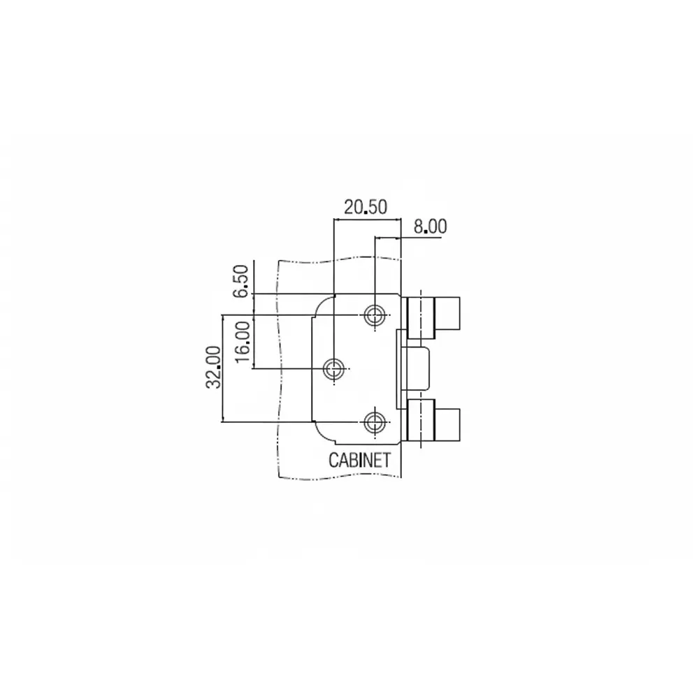 ebco-spring-loaded-hinge-brown-finish-metal-body-hl1pc-set-of-2