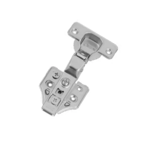 OZONE Hinge with Smooth & Silent Closing Inset Cabinet Hinge 3-Hole Nickle Plated, OEC451-C3S-SC 3DA NP