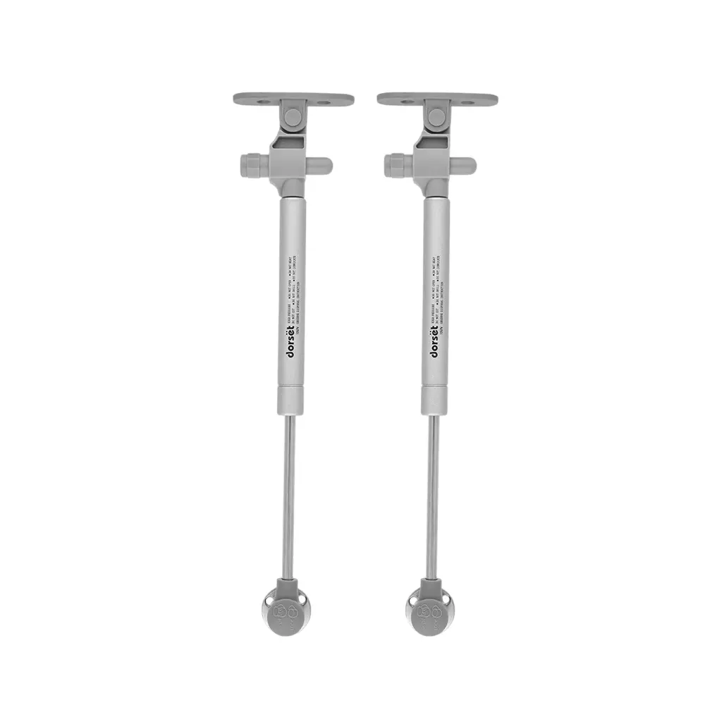 Dorset iLIFT Gas Piston Soft Closing Steel SS Finish Silver Upto 150N for Furniture Fittings, lL150SC