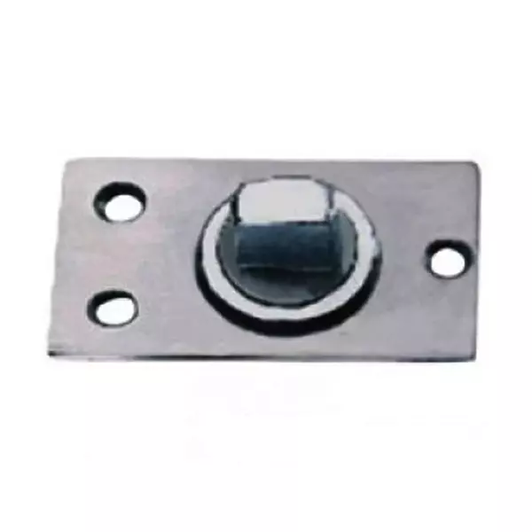 Ebco Bottom Pivot Brushed Steel Finish Silver Color Metal Body, DPF4-01