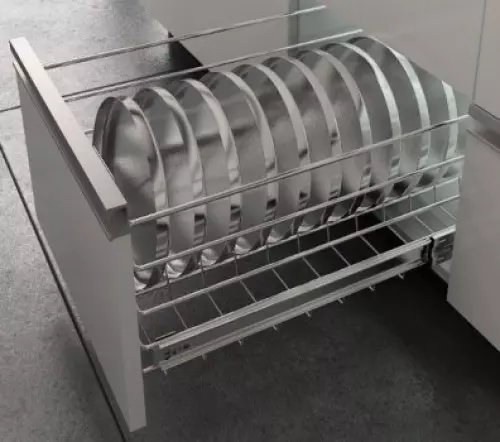 Hettich CargoTech M Wire Basket for Thali Inlet 550 mm Cabinet Size 9194319